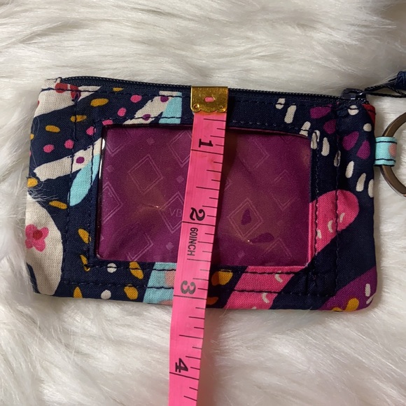 COPY - NWT Vera Bradley zip ID case Navy Paisley - Picture 7 of 7